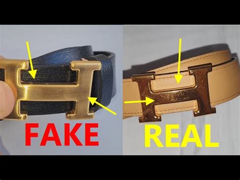 hermes mens belt real vs fake